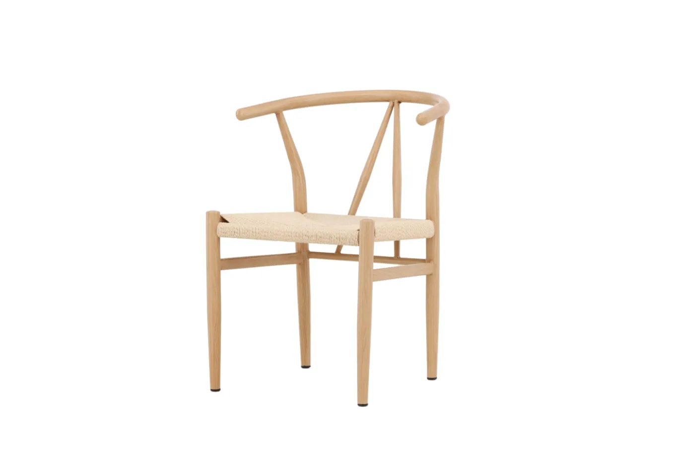 Fjôrd Eetkamerstoel Alfons Naturel/Beige Touw