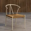 Fjôrd Eetkamerstoel Alfons Staal Beige