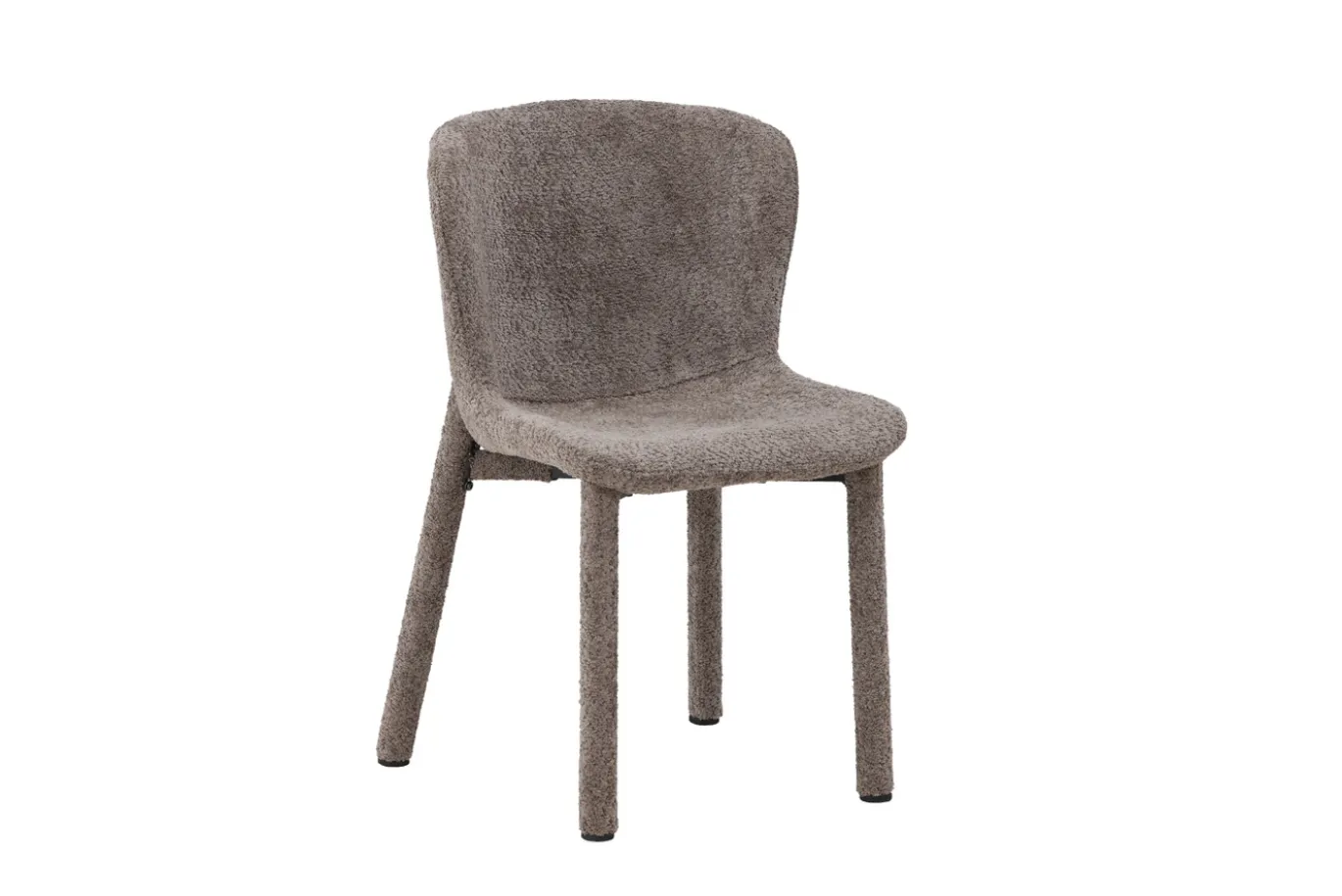 Fjôrd Eetkamerstoel Astoria Bruin Bouclé