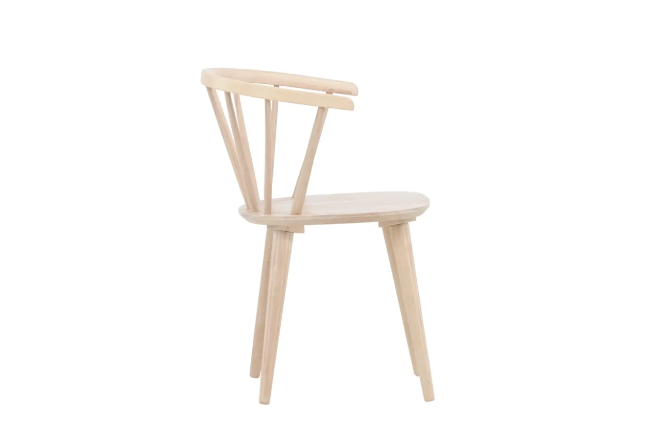 Fjôrd Eetkamerstoel Bobby Rubberhout Beige