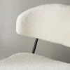 Fjôrd Eetkamerstoel Chico Wit Bouclé