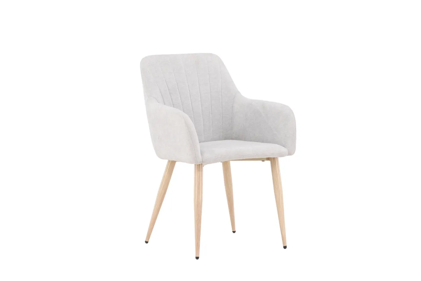 Fjôrd Eetkamerstoel Comfort Eiken/Lichtgrijs