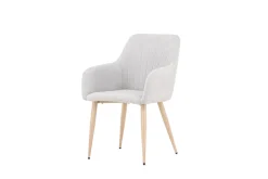 Fjôrd Eetkamerstoel Comfort Eiken/Lichtgrijs