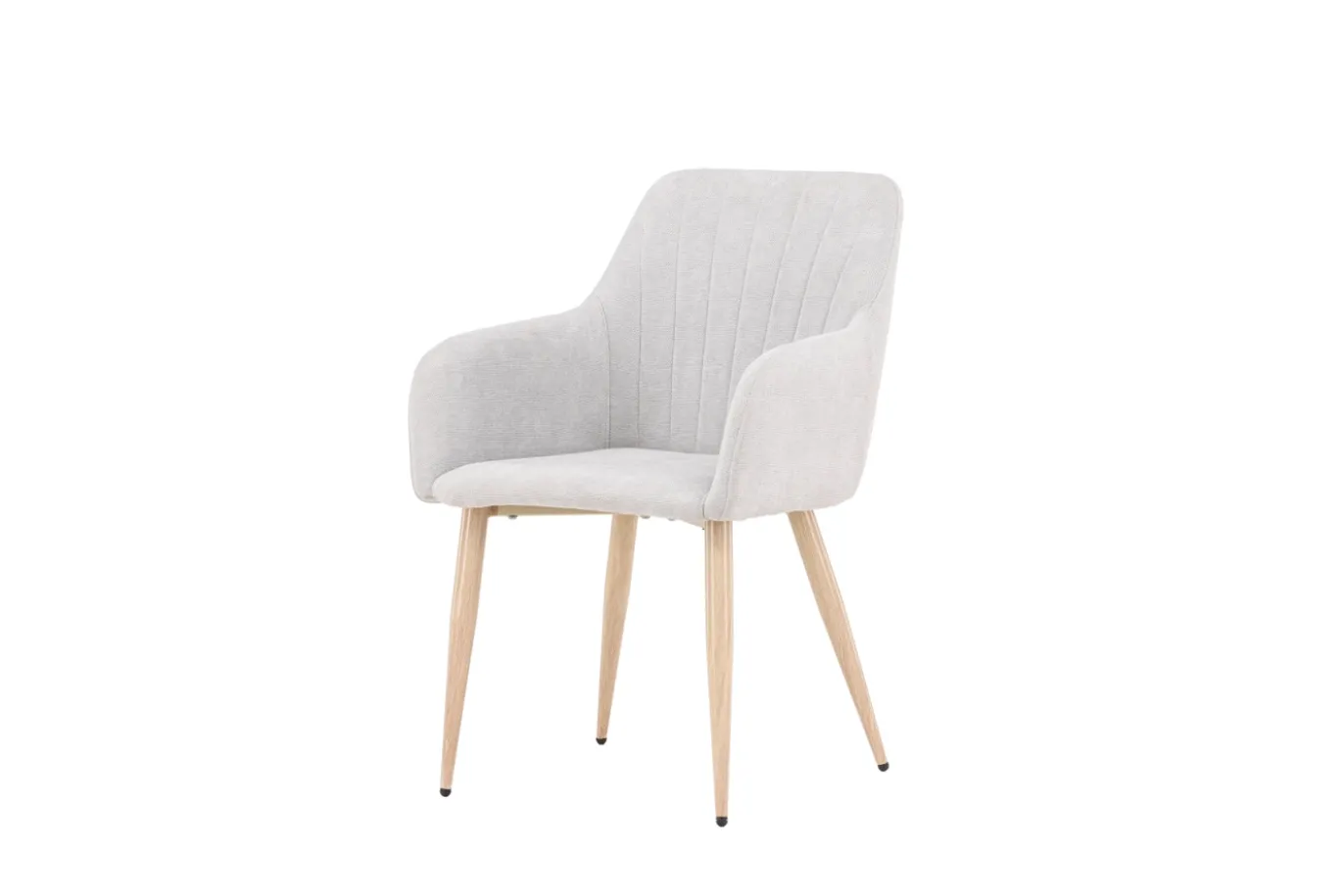 Fjôrd Eetkamerstoel Comfort Eiken/Lichtgrijs