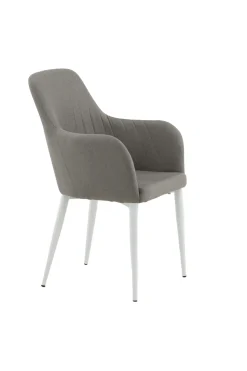 Fjôrd Eetkamerstoel Comfort Polar Grijs/Wit