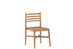 Fjôrd Eetkamerstoel Dining Stapelbaar Teak Golden