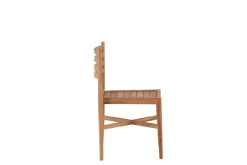 Fjôrd Eetkamerstoel Dining Stapelbaar Teak Golden