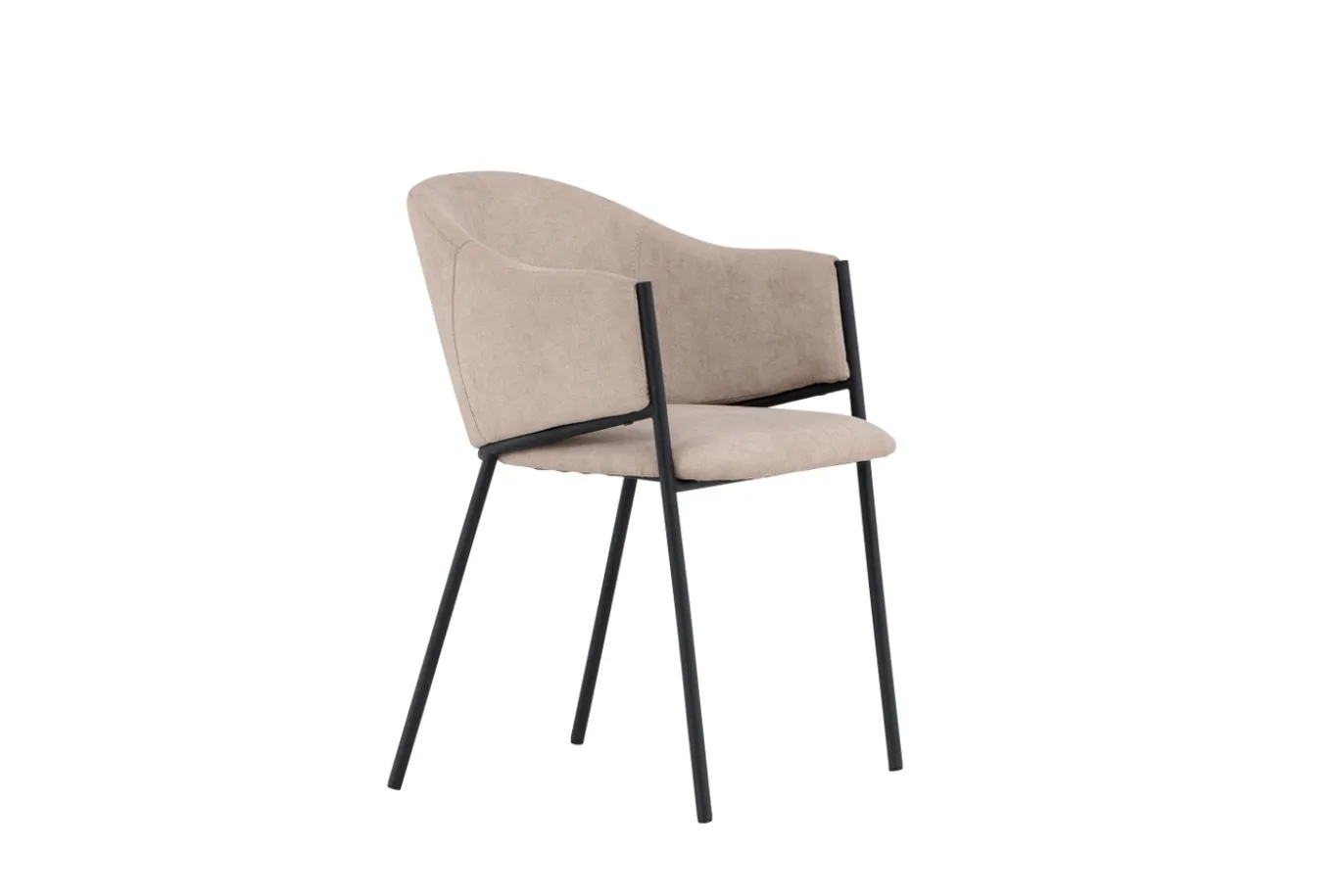 Fjôrd Eetkamerstoel Evelina Zwart/Beige