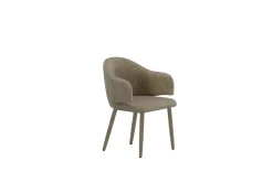 Fjôrd Eetkamerstoel Evelin Polyester Velvet Beige