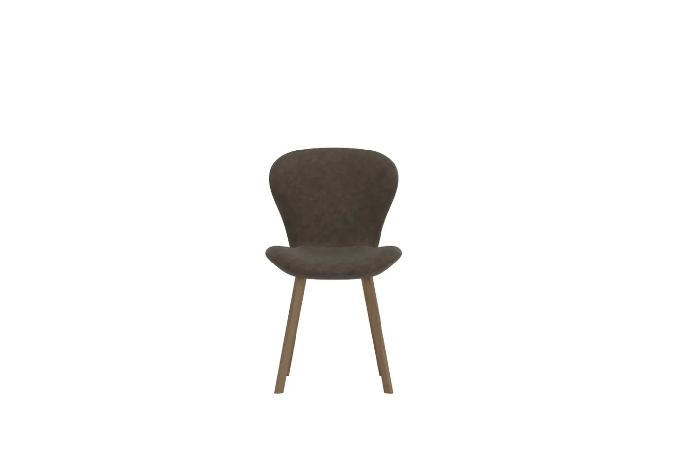Fjôrd Eetkamerstoel Lilja Polyester Linnen Bruin