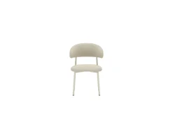 Fjôrd Eetkamerstoel Lillholmen Bouclé Beige