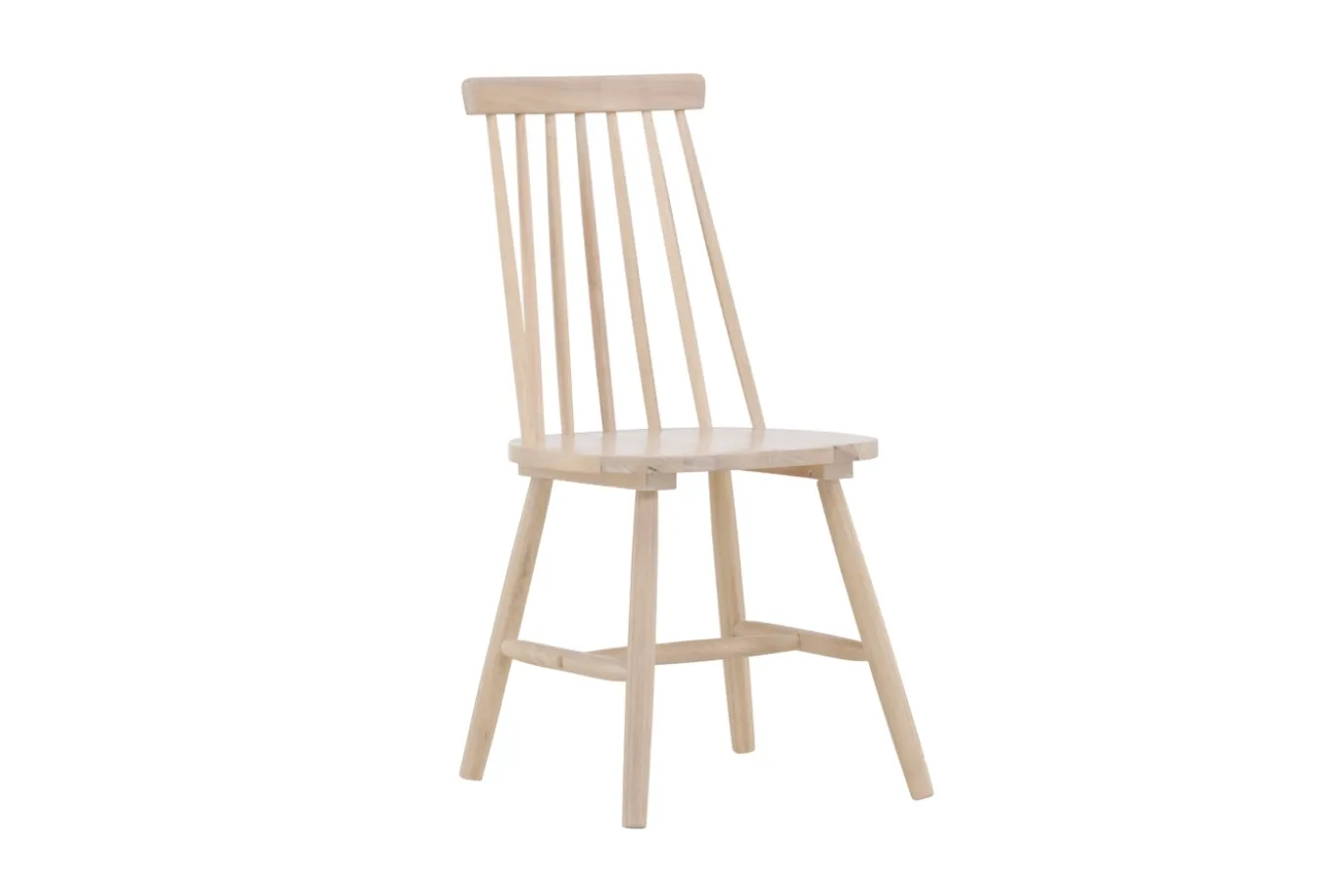Fjôrd Eetkamerstoel Lönneberga Whitewash Solid Rubber Hout