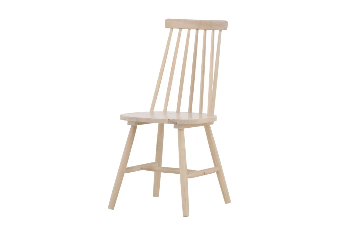Fjôrd Eetkamerstoel Lönneberga Whitewash Solid Rubber Hout