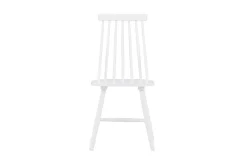 Fjôrd Eetkamerstoel Lönneberga Wit Solid Rubber Hout