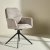 Fjôrd Eetkamerstoel Manchi Polyester Bruin