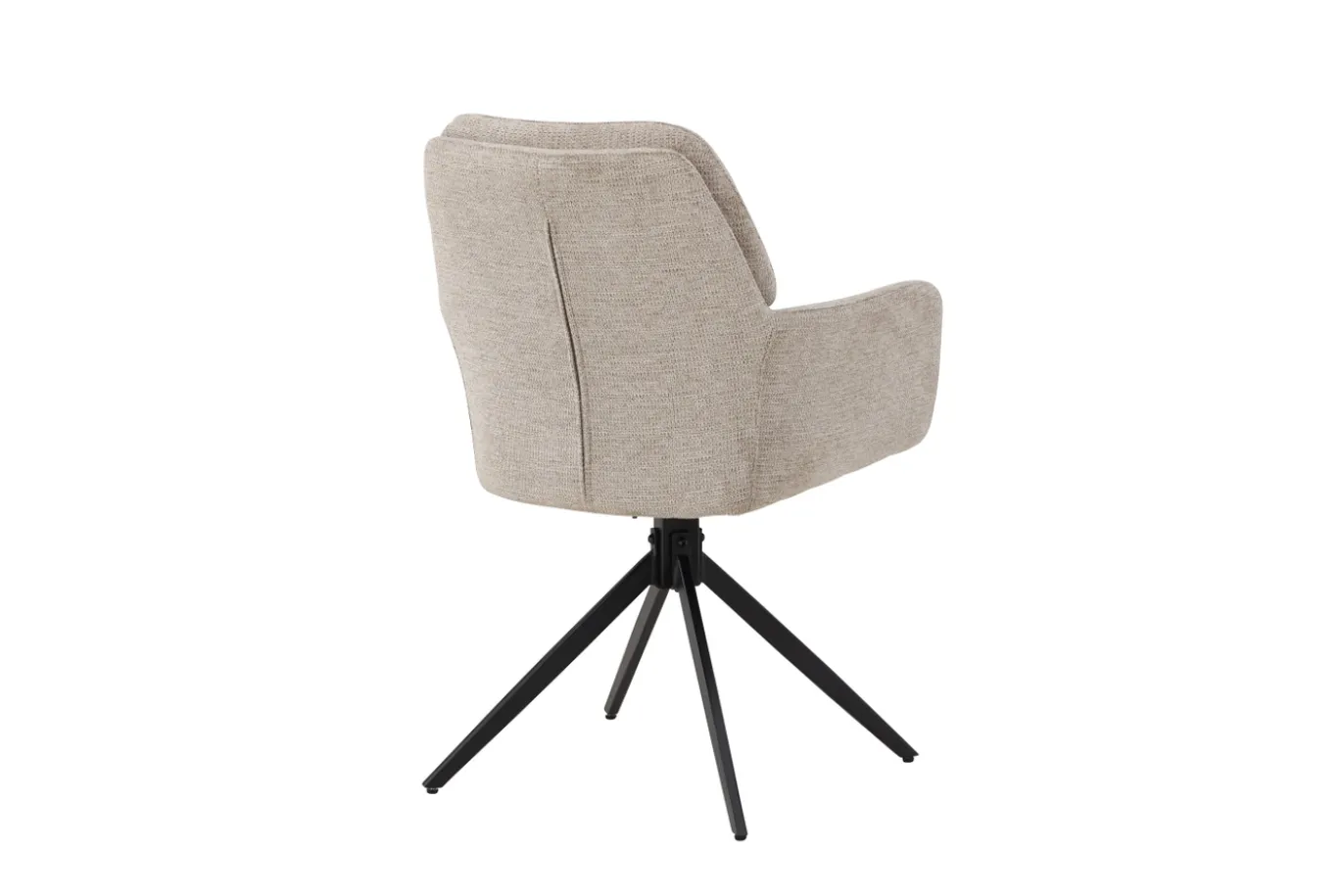Fjôrd Eetkamerstoel Manchi Polyester Bruin