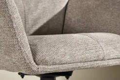 Fjôrd Eetkamerstoel Manchi Polyester Bruin