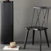 Fjôrd Eetkamerstoel Mariette Zwart Solid Rubber Hout