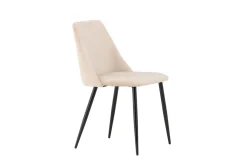 Fjôrd Eetkamerstoel Night Beige/Zwart Velvet