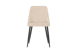 Fjôrd Eetkamerstoel Night Beige/Zwart Velvet
