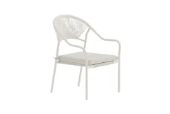 Fjôrd Eetkamerstoel Paros Staal Beige