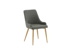 Fjôrd Eetkamerstoel Plaza Ek-look Donkergrijs