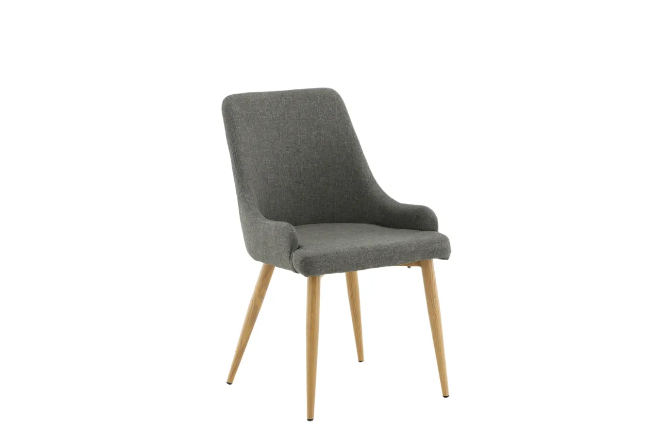 Fjôrd Eetkamerstoel Plaza Ek-look Donkergrijs