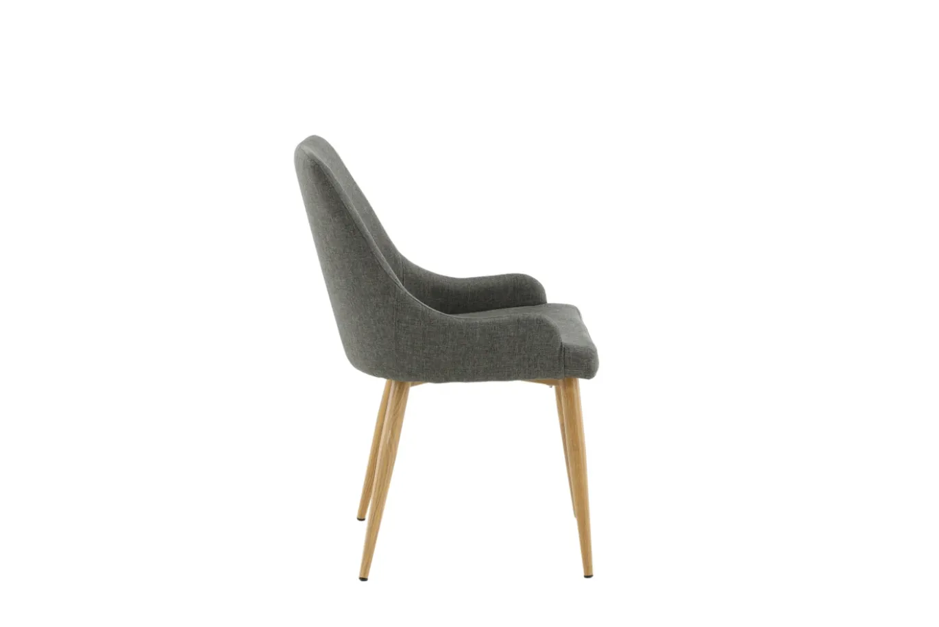 Fjôrd Eetkamerstoel Plaza Ek-look Donkergrijs