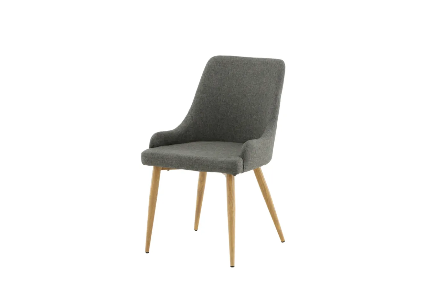 Fjôrd Eetkamerstoel Plaza Ek-look Donkergrijs