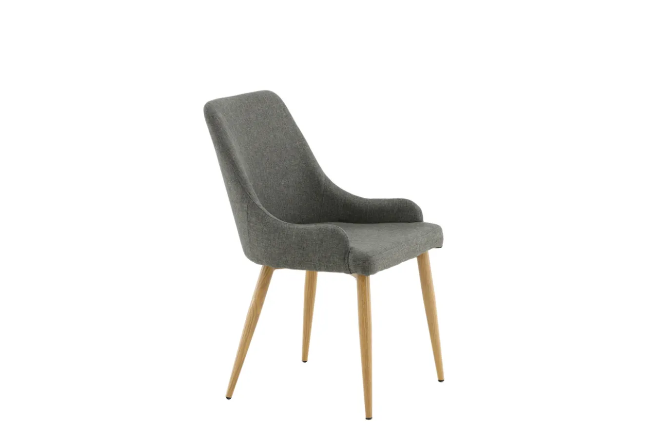 Fjôrd Eetkamerstoel Plaza Ek-look Donkergrijs