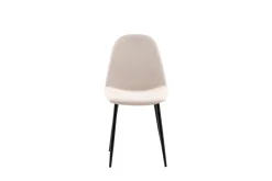 Fjôrd Eetkamerstoel Polar Beige Fluweel