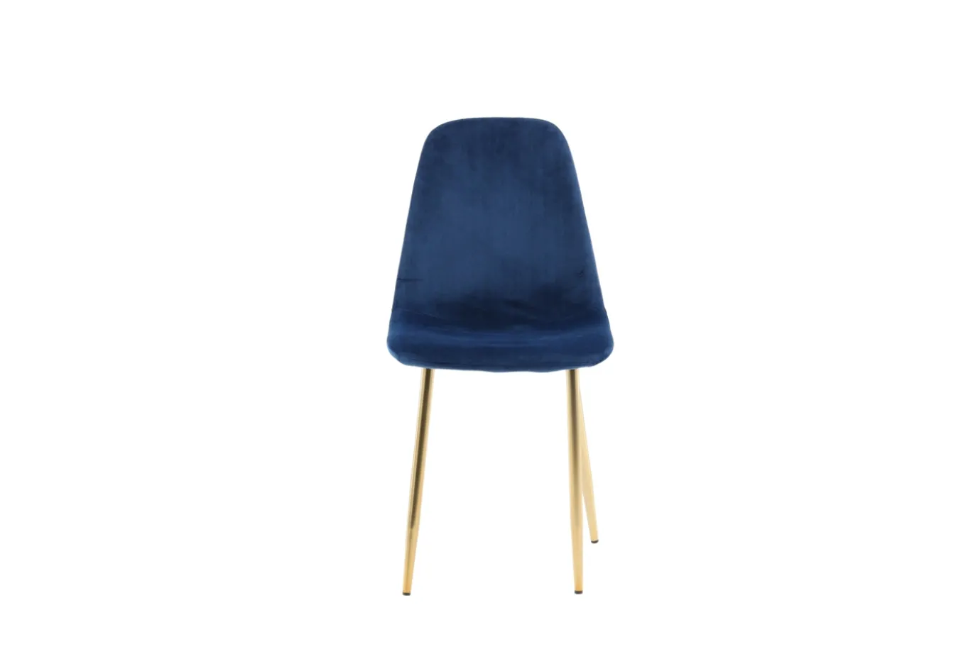 Fjôrd Eetkamerstoel Polar Blauw Fluweel