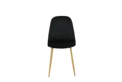 Fjôrd Eetkamerstoel Polar Eiken-look Met Zwart Velvet