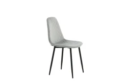 Fjôrd Eetkamerstoel Polar Grijs Velvet