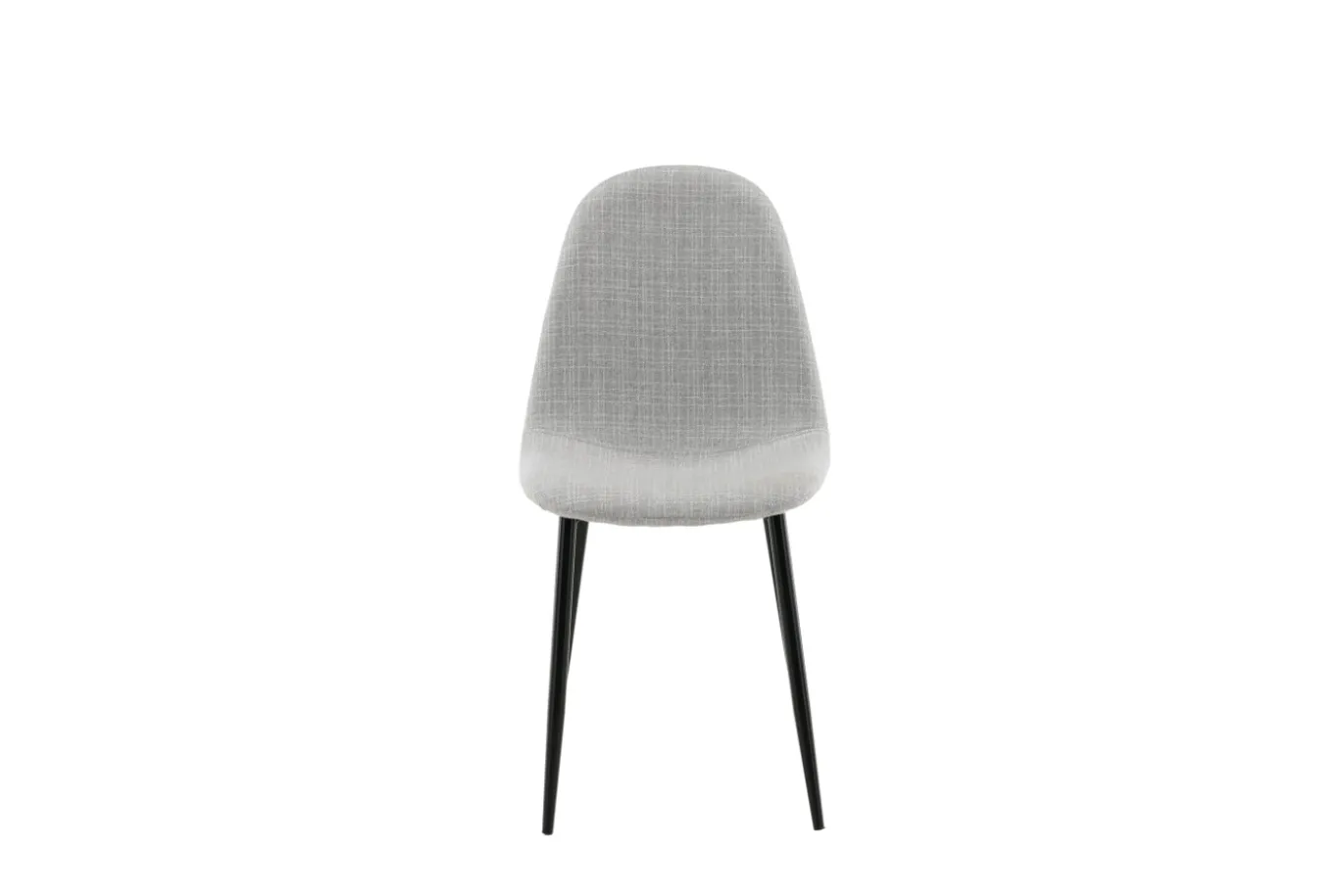 Fjôrd Eetkamerstoel Polar Grijs/Zwart Stof