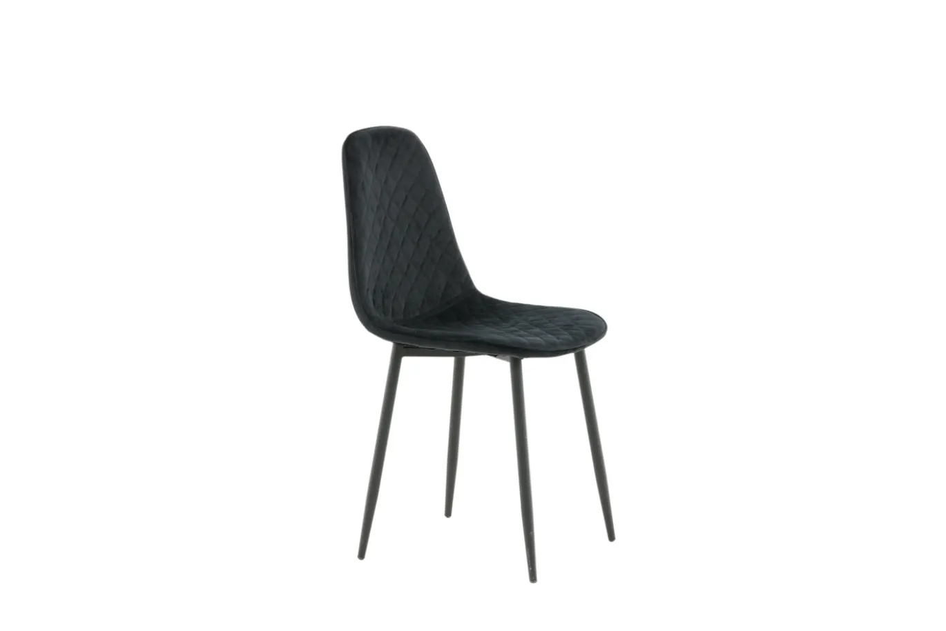 Fjôrd Eetkamerstoel Polar Zwart Velvet
