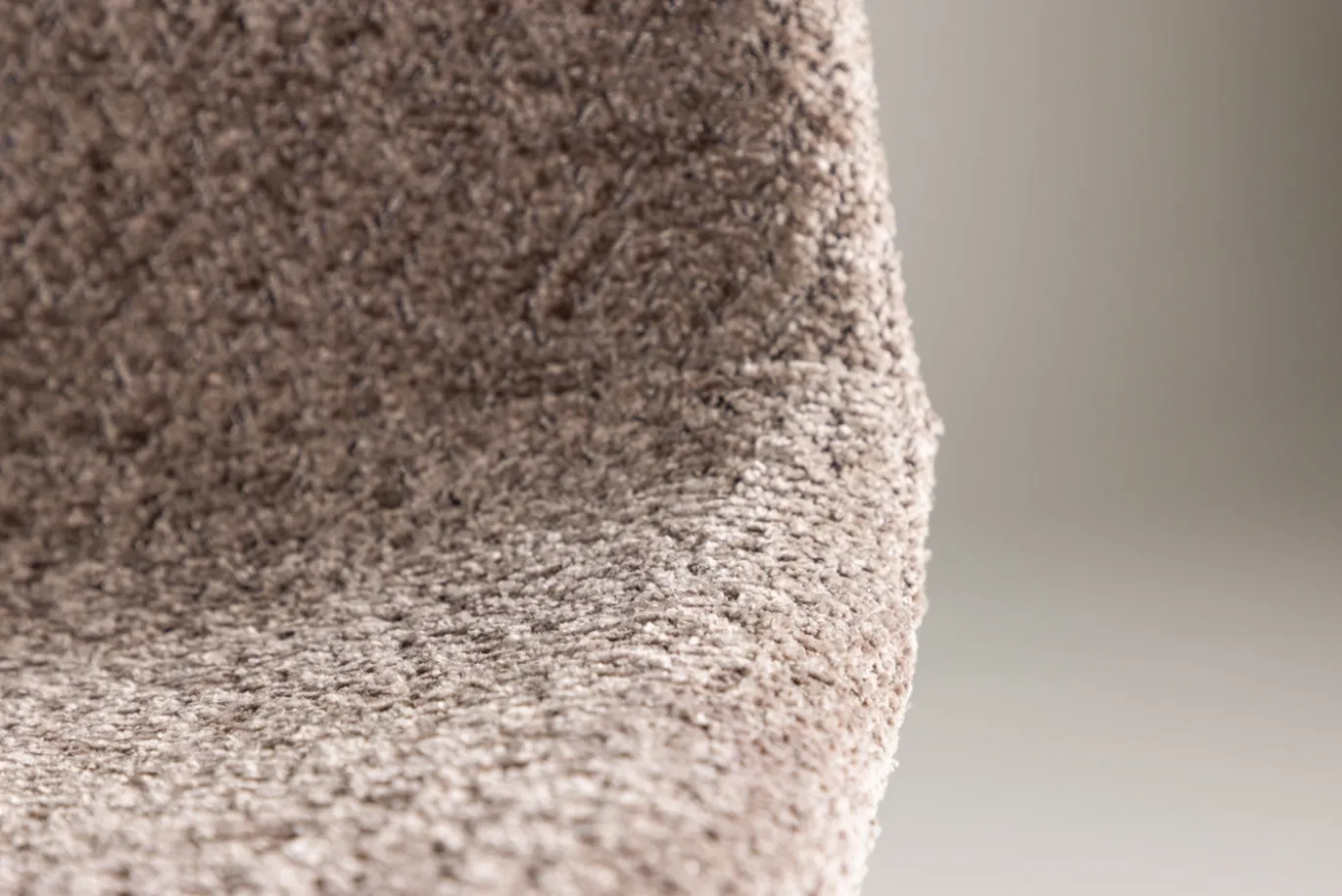 Fjôrd Eetkamerstoel Polar Zwart/Grijs Boucle
