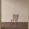 Fjôrd Eetkamerstoel Punsch Polyester Velvet Bruin