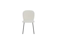 Fjôrd Eetkamerstoel Punsch Polyester Velvet Cream