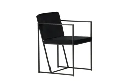 Fjôrd Eetkamerstoel Richmond Zwart Velvet