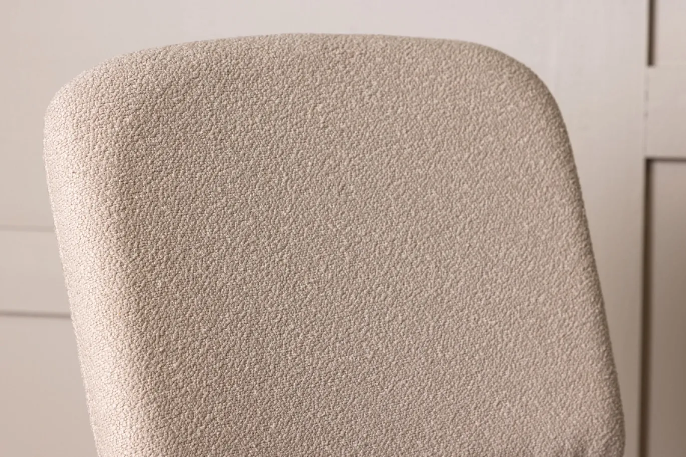Fjôrd Eetkamerstoel Seda Mat Bruin Beige Stof