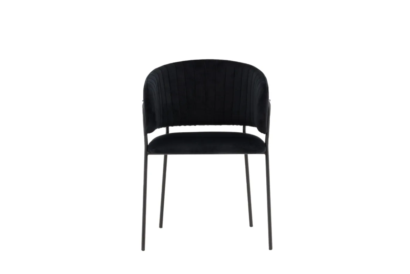 Fjôrd Eetkamerstoel Selma Zwart Velvet