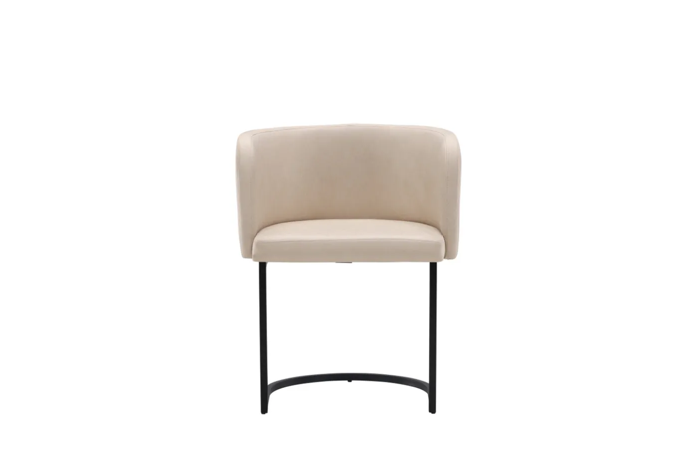 Fjôrd Eetkamerstoel Simrishamn Zwart/Beige