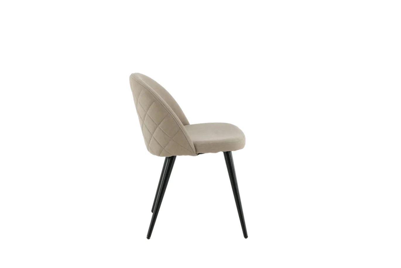 Fjôrd Eetkamerstoel Stitches Taupe Stof