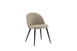Fjôrd Eetkamerstoel Stitches Taupe Stof