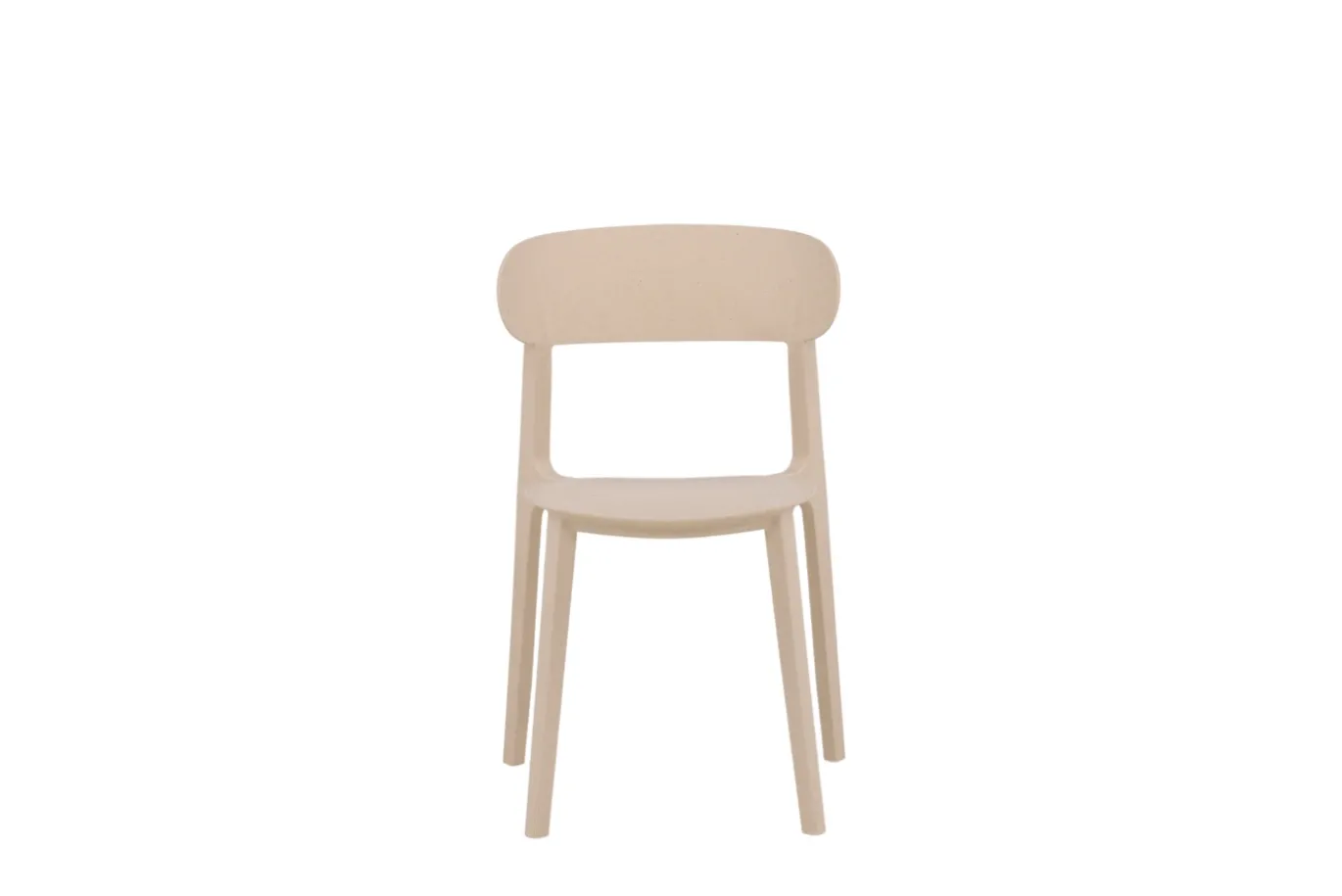 Fjôrd Eetkamerstoel Åstol Naturel Hout Plastic Composite