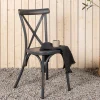Fjôrd Eetkamerstoel Tablas Aluminium Zwart