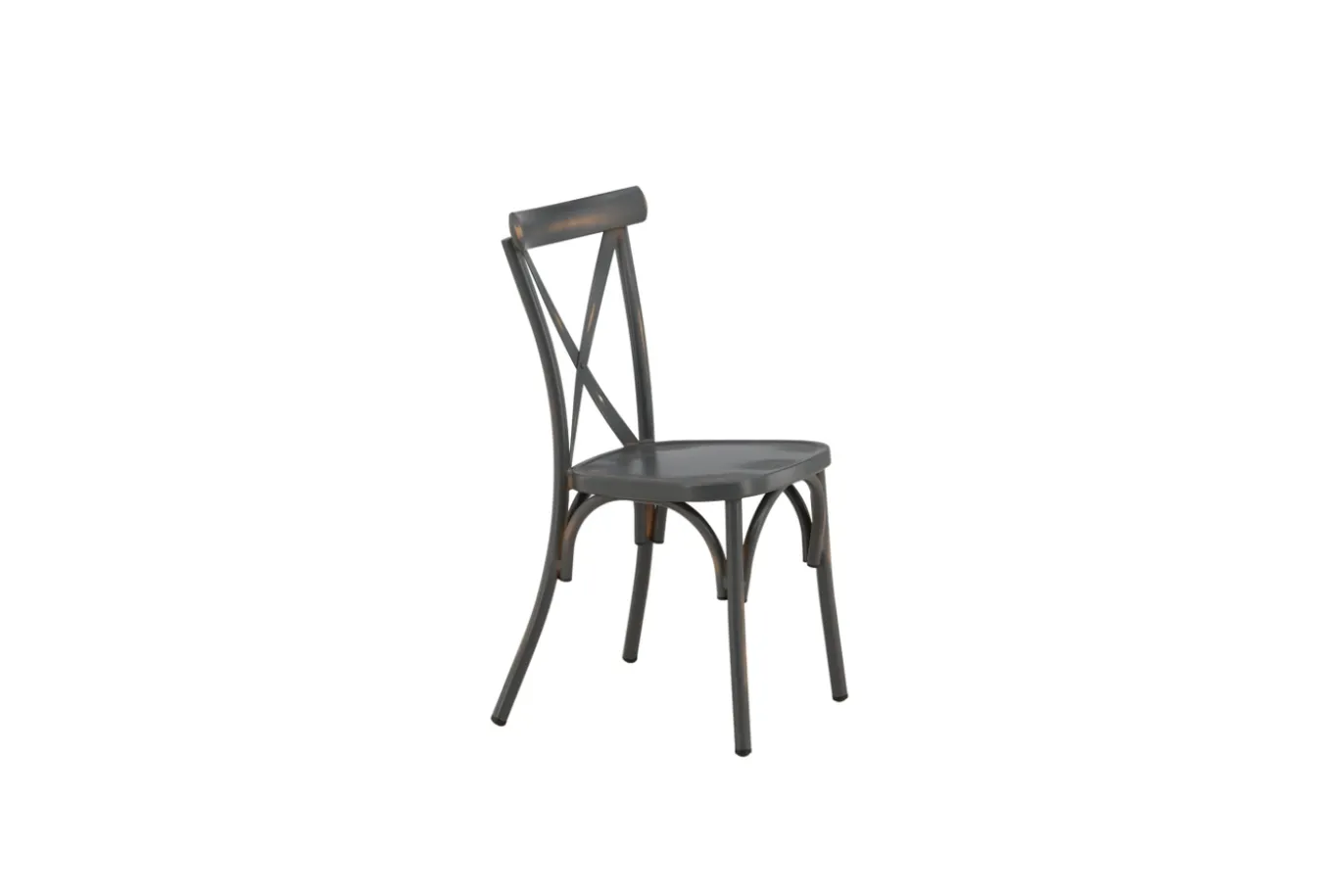 Fjôrd Eetkamerstoel Tablas Aluminium Zwart