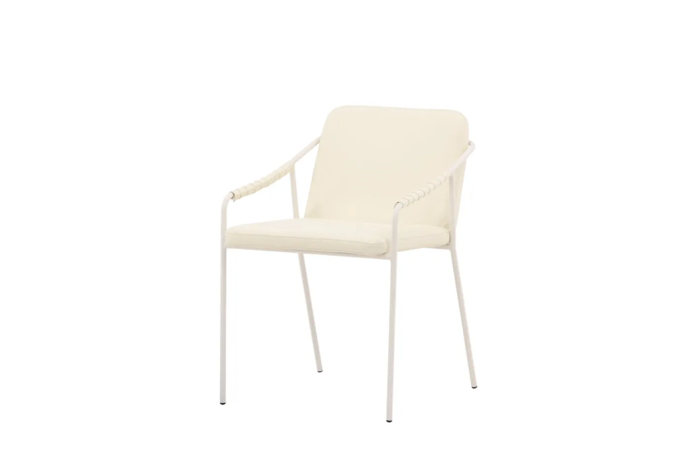 Fjôrd Eetkamerstoel Tvist Beige Pu