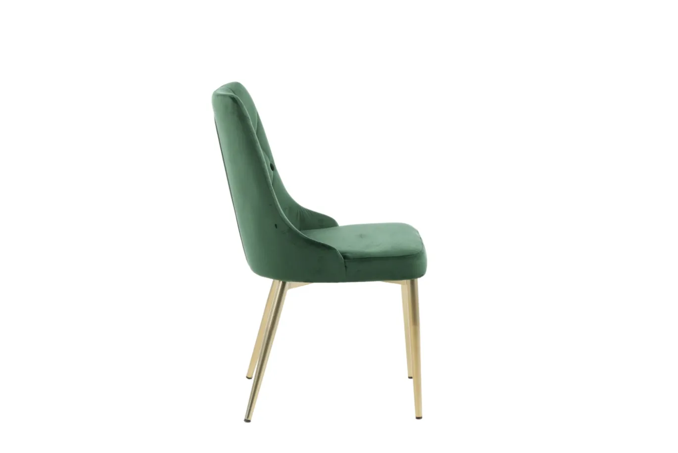 Fjôrd Eetkamerstoel Velvet Deluxe Matt Koper/Mosgroen